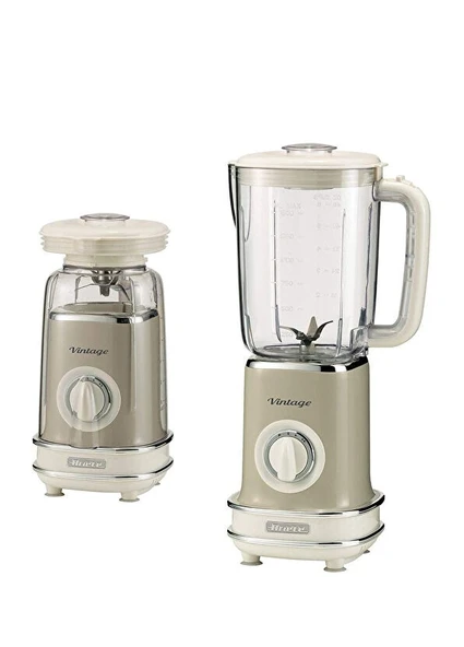 Ariete Vintage Bej 1000W Blender - Resim 2