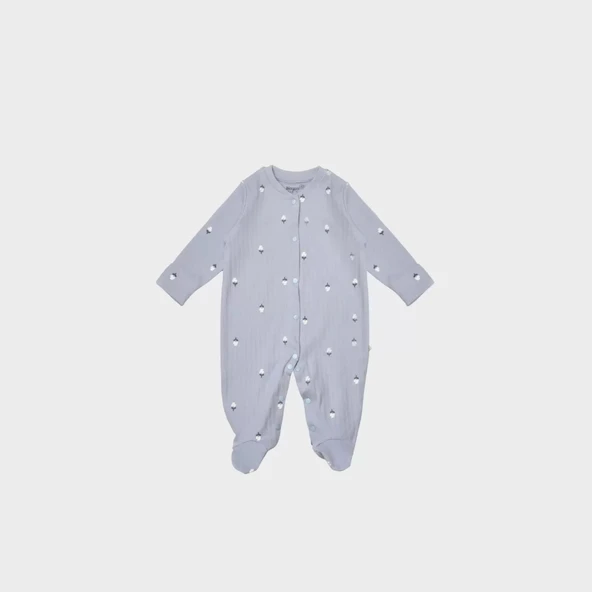 Eterelle Love Floral 10 Parça Hastane Çıkış Seti  Ekru Lila - 3