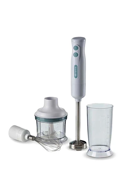 Ariete Breakfast Paslanmaz Çelik Bıçaklı Beyaz El Blender Seti ürün görseli