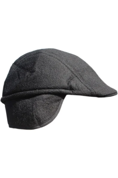 yoncatotpan Kış ve Sonbahar için Siyah Klasik Model Kulak Kapatan Kasket Şapka Esnek ve Rahat - 2