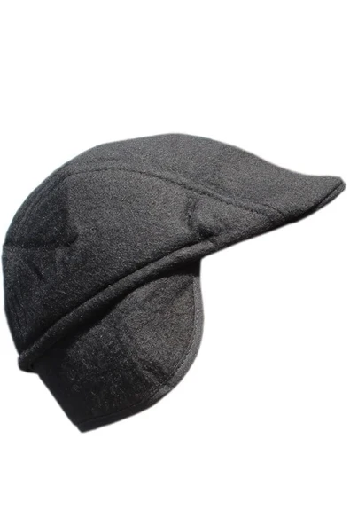 yoncatotpan Kış ve Sonbahar için Siyah Klasik Model Kulak Kapatan Kasket Şapka Esnek ve Rahat