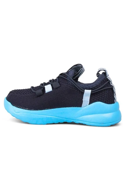 Alessio 4017 Trikolu Çocuk Sneakers Ayakkabı 31-35 Lacivert Mavi - 2