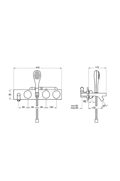 A41809 Istanbul Ank. Banyo Bat.3 Yollu Yönlendiricili - 2