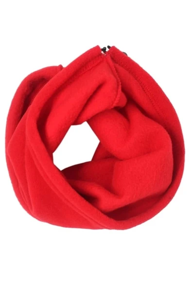 Yeni Sezon Unisex Sonbahar ve Kış için Polar Boyunluk Kırmızı - 6