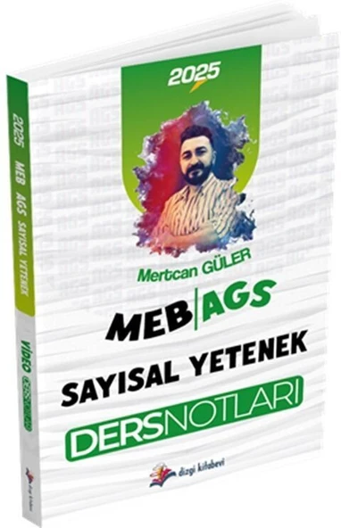 2025 MEB AGS Sayısal Yetenek Ders Notları Dizgi Kitap