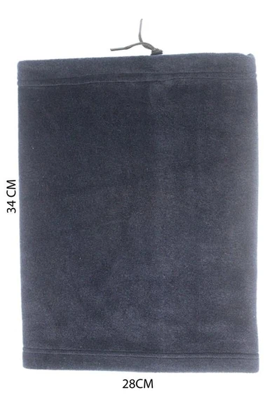 Yeni Sezon Unisex Sonbahar ve Kış için Polar Boyunluk Lacivert - 5