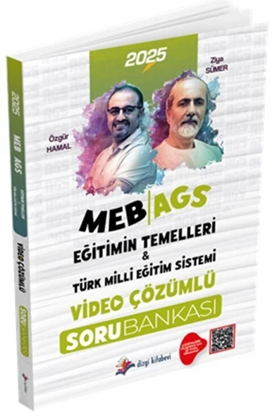 2025 MEB AGS Eğitimin Temelleri ve Türk Milli Eğitim Sistemi Soru Bankası Dizgi Kitap