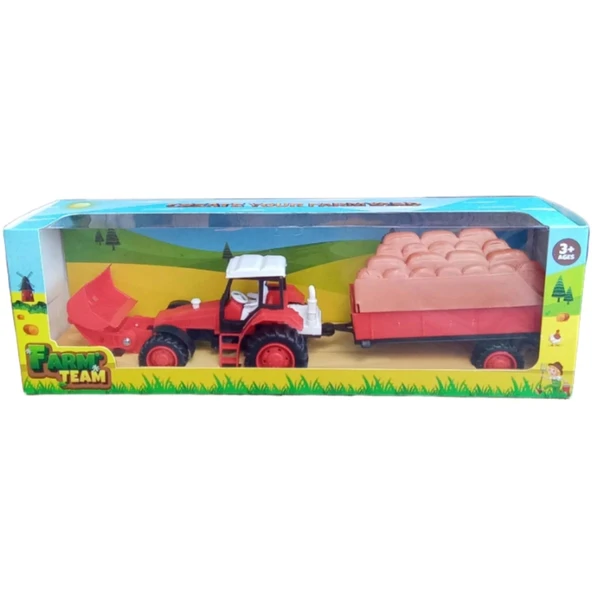 Toysan Sürtmeli Remorklu Traktör Toy-48