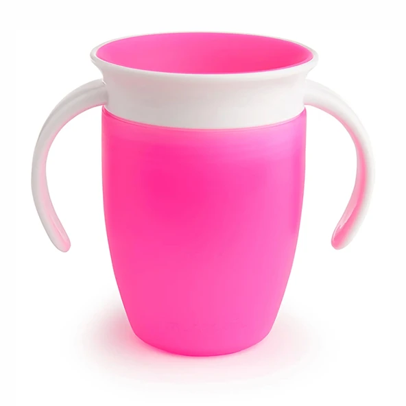 Munchkin Mucize 360° Alıştırma Bardağı 6 Ay+ 207 Ml Pembe ürün görseli 1