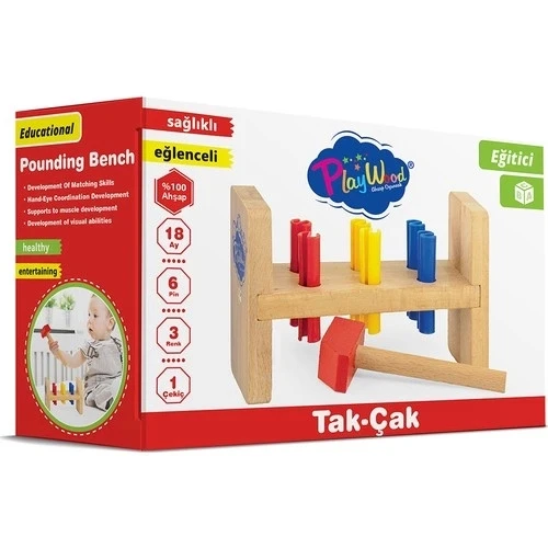 Playwood Ahşap Tak Çak 307 - 3
