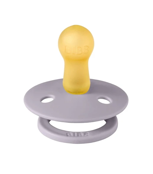 Bibs Studio Colour Jasmine Field Kauçuk Emzik 0-6 Ay Fossil Grey - Resim 2