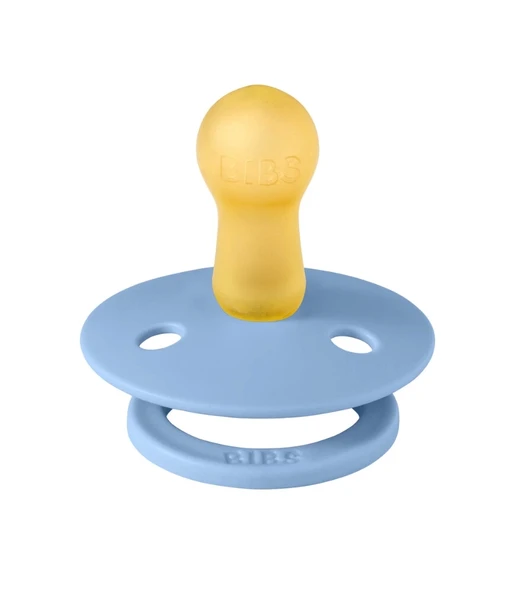 Bibs Studio Colour Pin Kauçuk Emzik 0-6 Ay Sky Blue - 2