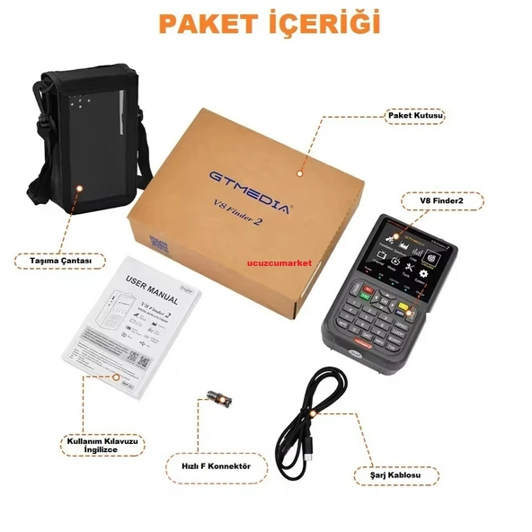 GTMEDİA V8 FİNDER2 HD UYDU YÖN BULUCU - 2