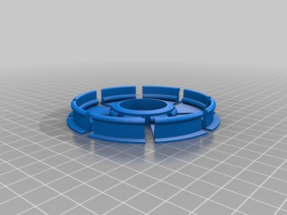 Esnek Filament Splash Makara Adaptörü Plastik Aparat - 2