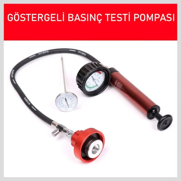 Nt Tools Radyatör Kaçak Tespit Cihazı Basınç Testi Kiti NTA1036 - 3