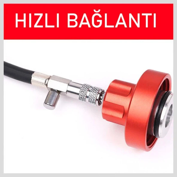 Nt Tools Radyatör Kaçak Tespit Cihazı Basınç Testi Kiti NTA1036 - 5