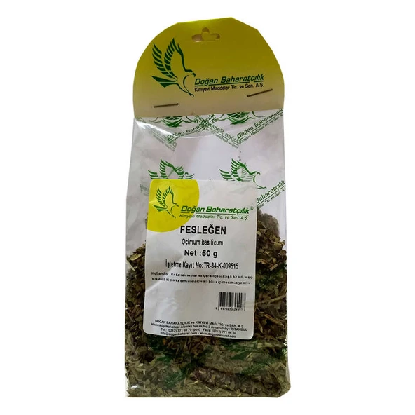 Fesleğen Doğal 50 Gr Paket