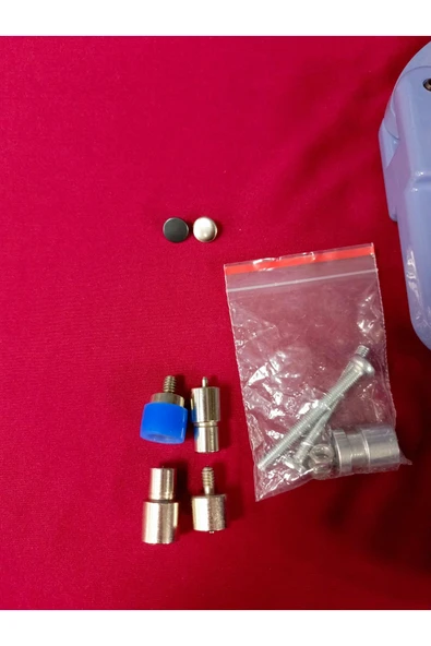 ÇORUM TERZİ LEVAZIMAT  Çıt makinası kalıp ve 100 er adet çıt 2 renk - Resim 2