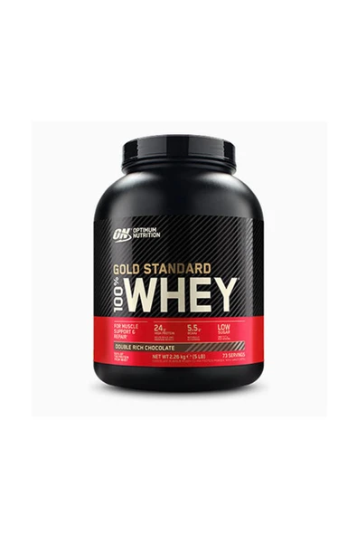 Optimum  Nutrition Gold Standard Whey Çikolata Aromalı 2273 gr Protein Tozu