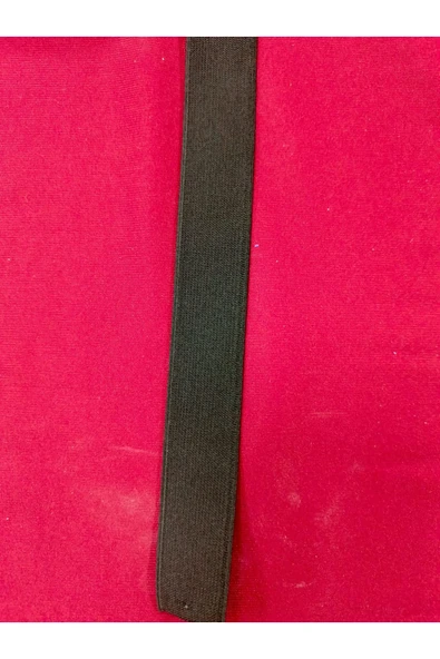ÇORUM TERZİ LEVAZIMAT  Siyah lastik  (en 2 cm  boy25 mt) - 2