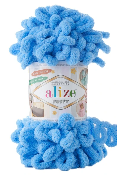 Alize  ALİZE PUFFY 100 GR TEKLİ 289 KOYU MAVİ