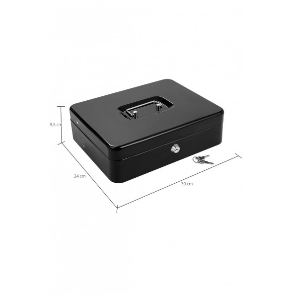 Mühlen Cash Box Cb300 Fonksiyonel Taşınabilir Anahtarlı Para Çekmecesi/Kutusu Otomatik Para Rafları - 4