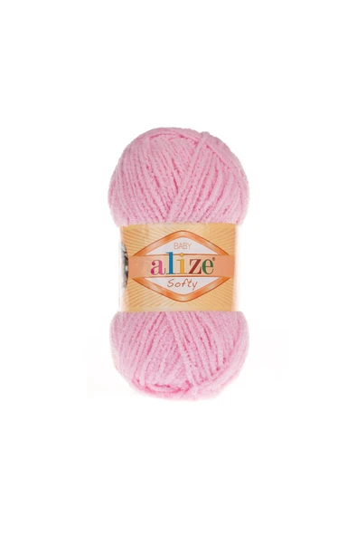 Alize  5 Adet Alize Softy 185 Pastel Pembe