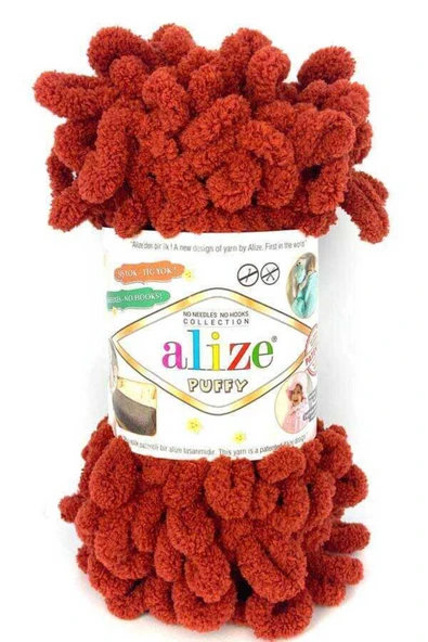 Alize  ALİZE PUFFY 100 GR TEKLİ 597 TARÇIN