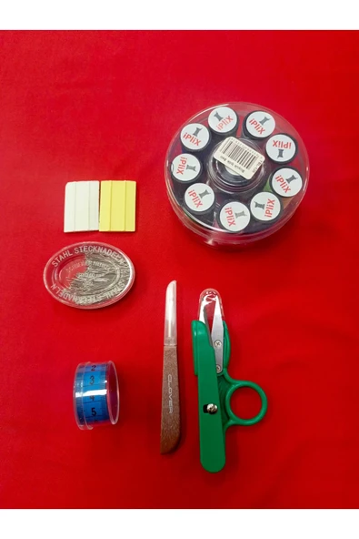 ÇORUM TERZİ LEVAZIMAT  Dikiş malzemesi set 6 parca ürün görseli