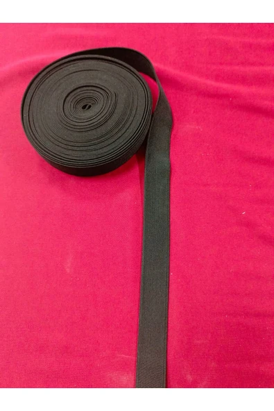 ÇORUM TERZİ LEVAZIMAT  Siyah lastik  (en 2 cm  boy25 mt)