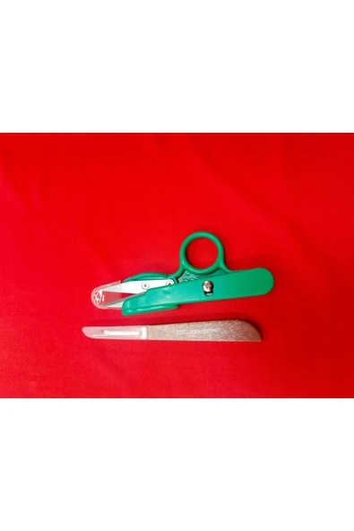 ÇORUM TERZİ LEVAZIMAT  İlik sökücü ve cıt makas 2 parca ürün görseli