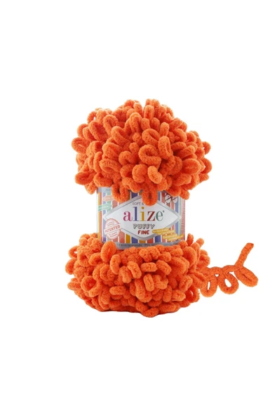 Alize  5 Adet Alize Puffy Fine 6 Portakal