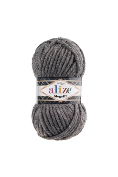 Alize  5 Adet Alize Superlana Megafil 182 Orta Gri