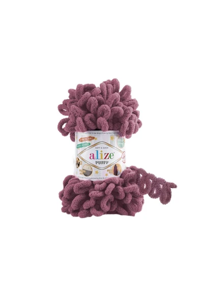 Alize  5 Adet Alize Puffy 28 Gül Kurusu ürün görseli 1