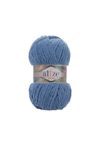 Alize  5 Adet Alize Softy Plus 374 Mavi