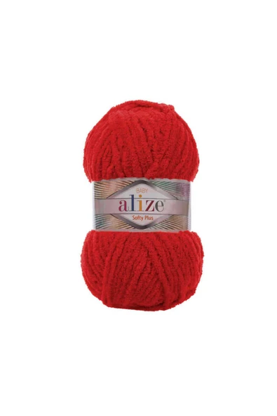 Alize  ALİZE SOFTY PLUS 56 KIRMIZI
