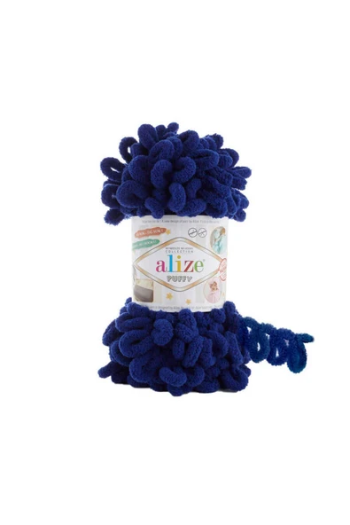 Alize  ALİZE PUFFY 100 GR TEKLİ 360 GECE MAVİ