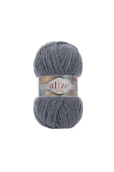 Alize  5 Adet Alize Softy Plus 87 Orta Gri