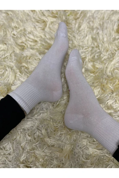 Mersella  Pamuklu Yumuşak Karışık 6'lı Erkek Soket Çorap Pamuklu Çorap Yumuşak Çorap - Resim 2