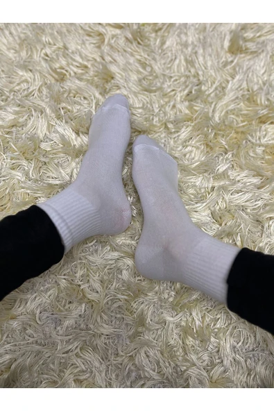 Mersella  Pamuklu Yumuşak Karışık 6'lı Erkek Soket Çorap Pamuklu Çorap Yumuşak Çorap ürün görseli