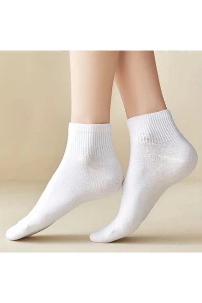 Mersella  Pamuklu Yumuşak Lacivert Erkek Soket Çorap Pamuklu Çorap - Resim 2