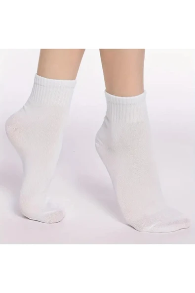 Mersella  Pamuklu Yumuşak Lacivert Erkek Soket Çorap Pamuklu Çorap - Resim 4
