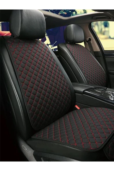 Ftmoto  FORD FIESTA 2 li koltuk minderi siyah kırmızı