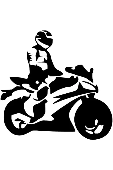 Ftmoto  Yarış Motoru Duvar Dekor Sticker 40 X 40 Cm