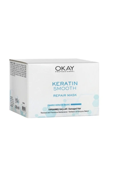 Okay Keratin Maske 500 ml - Resim 3