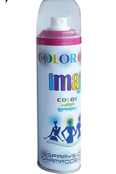 Crazy Pembe Renkli Sprey - Resim 2