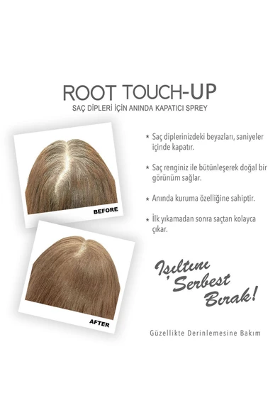 Sarı Saç Dipleri Için Anında Kapatıcı Sprey 75ml - Resim 6