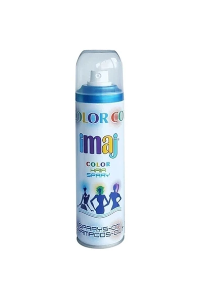 Renkli Saç Spreyi / Mavi 100 ml