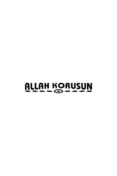 Ftmoto  Allah Korusun Sticker (OTO-MOTOR-LAPTOP-DUVAR-DEKOR) 20 X 4 Cm