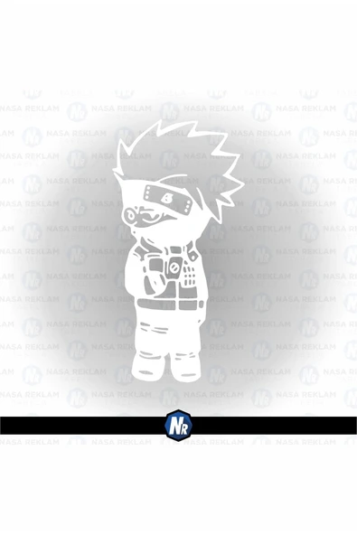 Ftmoto  Nasa Reklam 20x10 Cm Kakashi Hatake Naruto Oto Sticker Araba Cam Sticker